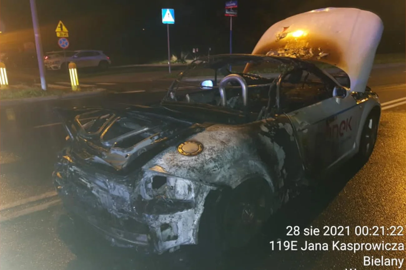 Panek poinformował o zdarzeniu związanym z ich nowym Audi TT.