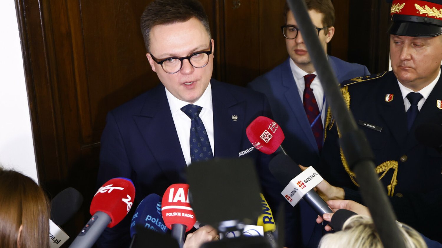 Szymon Hołownia o Kamińskim i Wąsiku: Mam do nich żal.