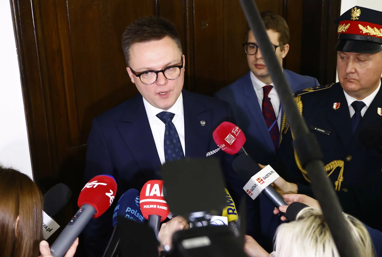 Szymon Hołownia o Kamińskim i Wąsiku: Mam do nich żal.