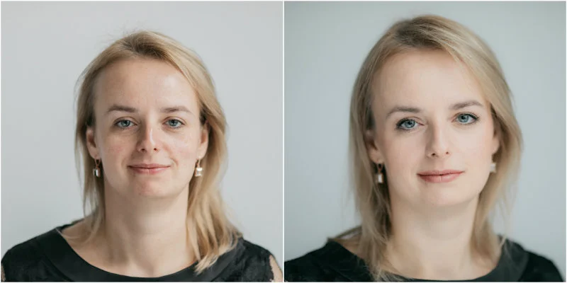 Ania - przed i po