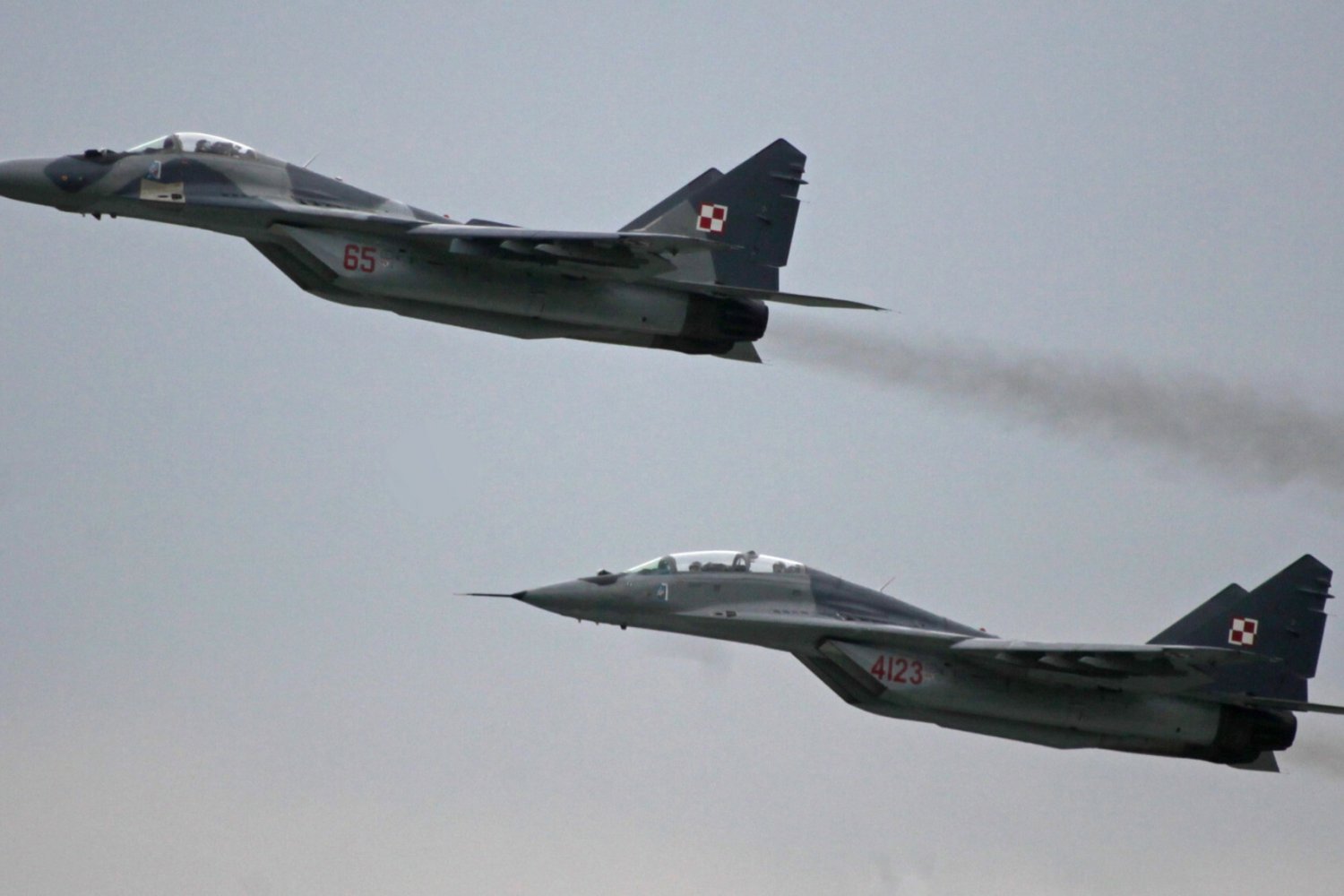 Poważny incydent polskiego myśliwca. Wojsko podało szczegóły, co się stało.