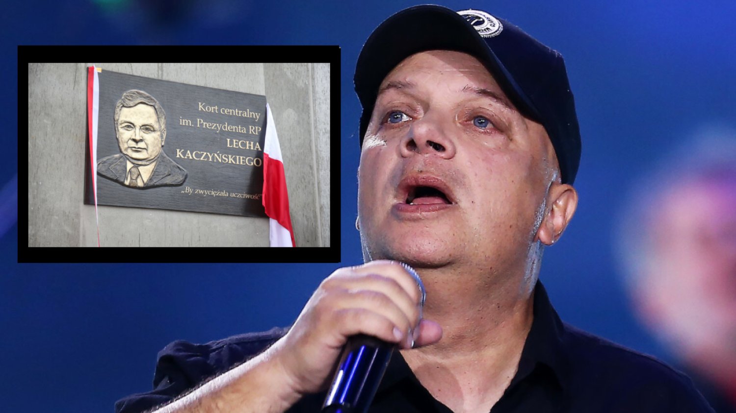 Skiba ostro skomentował otwarcie centralnego kortu im. Lecha Kaczyńskiego