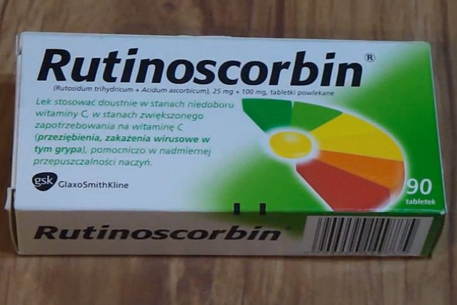 350 serii Rutinoscorbinu zostało wycofanych ze sprzedaży