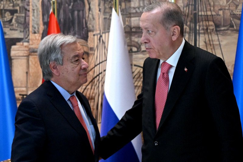 Szef ONZ Antonio Guterres spotka się z Zełenskim i Erdoğanem w Ukrainie