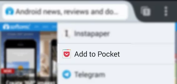 Dodaj Pocket do Firefoxa na smartfonie z systemem Android