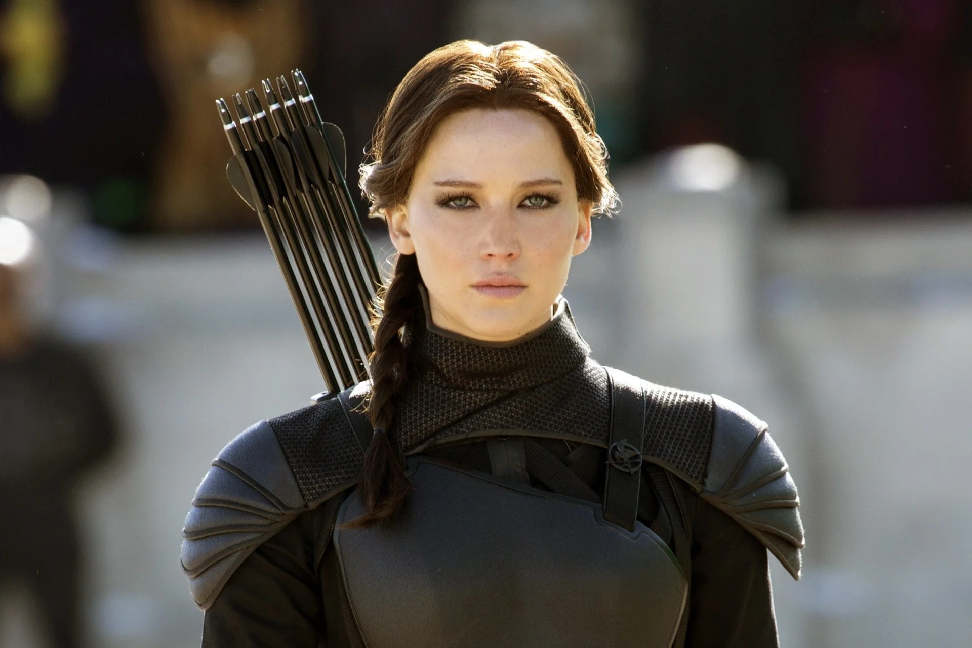 Jennifer Lawrence w filmie "Igrzyska Śmierci: Kosogłos".