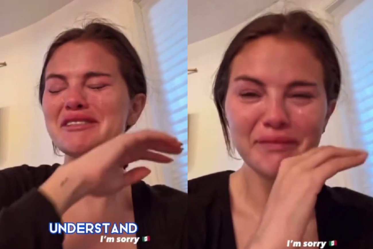 Selena Gomez zalała się łzami na InstaStory.