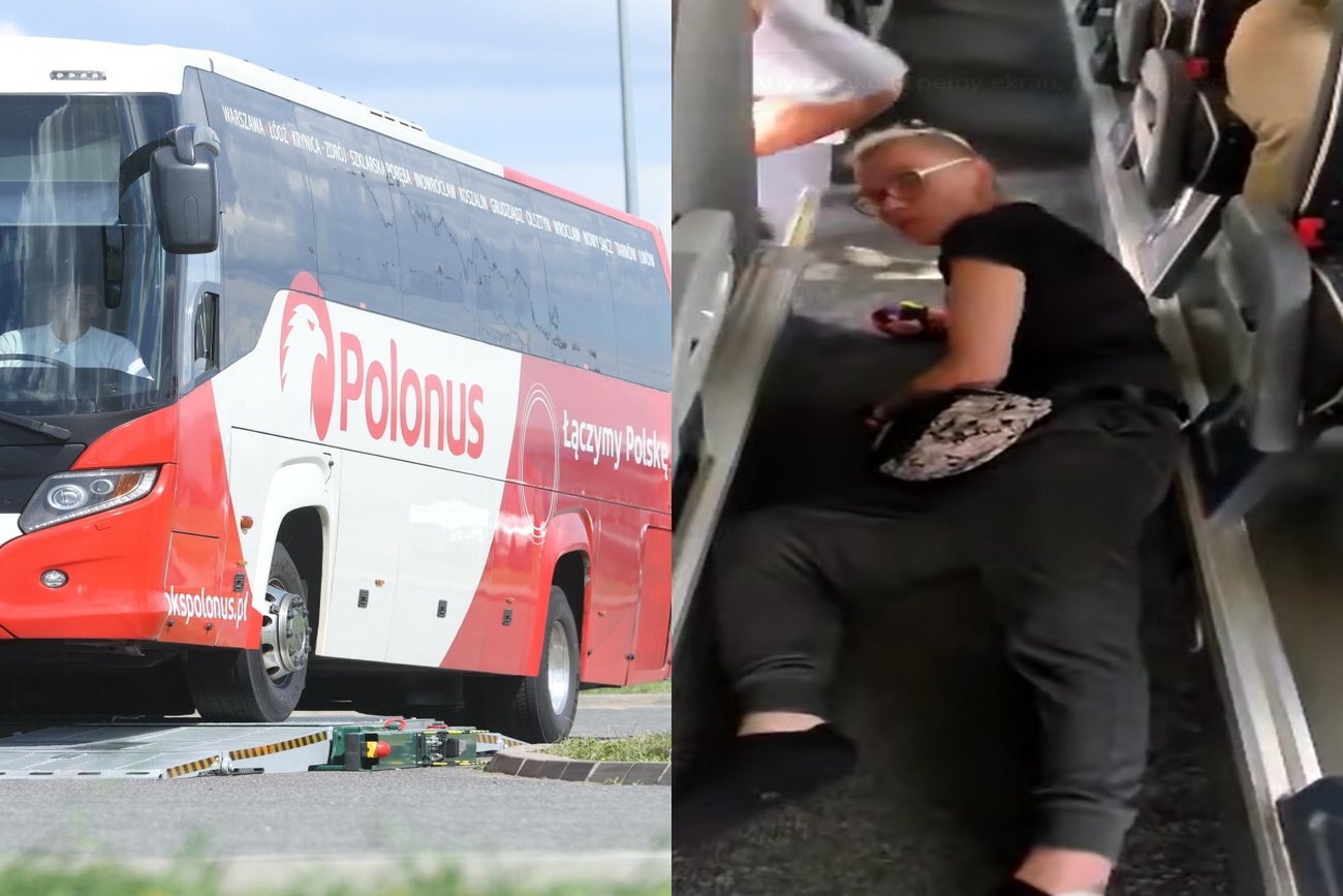 Kobieta z niepełnosprawnością musiała się czołgać po podłodze autokaru.