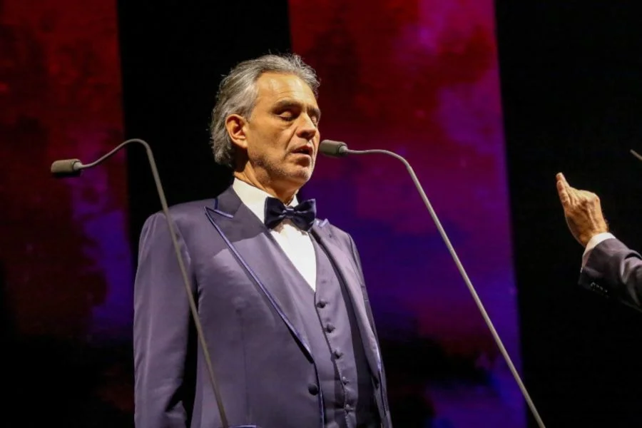 Andrea Bocelli wystąpił w sobotę w Trójmieście