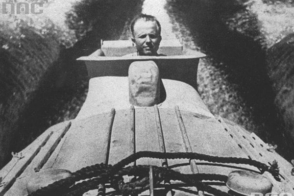 "Żywa torpeda" na morzu.