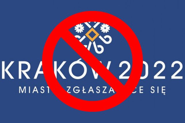 Nie dla Igrzysk w Krakowie