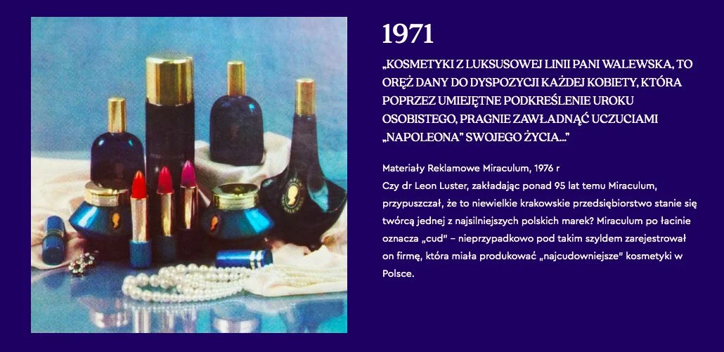 Historia kultowych PRL-owski perfum zaczyna się w 1971 w Krakowie