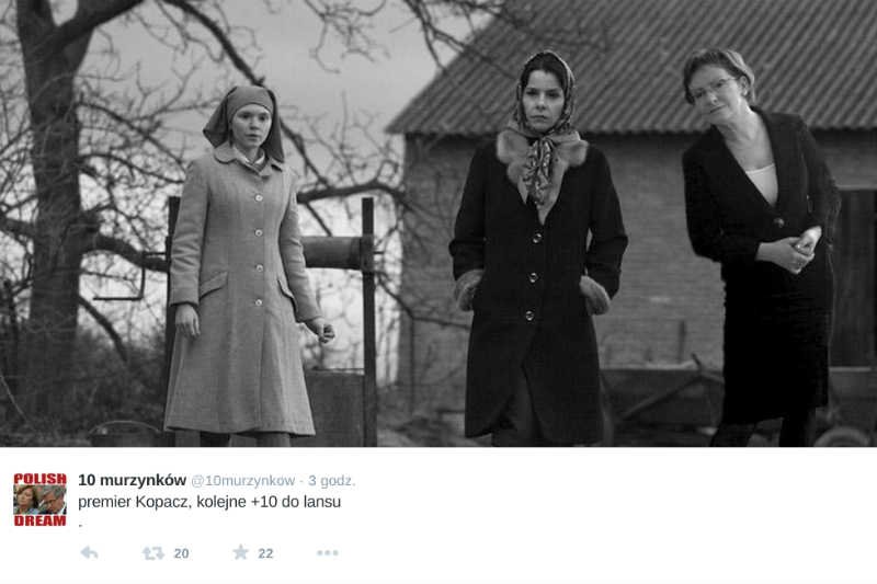 Ewa Kopacz kibicuje polskim filmowcom i publikuje specjalny "oscarowy" spot.