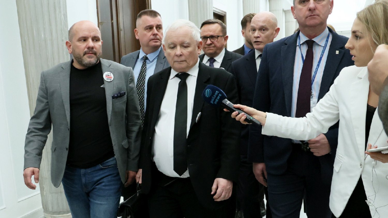 Burza po wywiadzie Manowskiej. Kaczyński interweniuje w obronie Dudy.