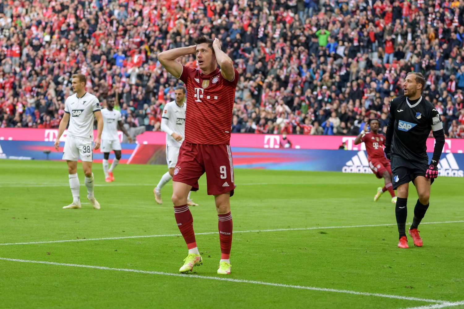Robert Lewandowski nie był do końca zadowolony po wygranej Bayernu Monachium