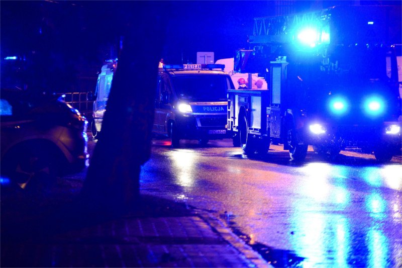 Makabryczny wypadek na DK 11 w Ostrzeszowie.