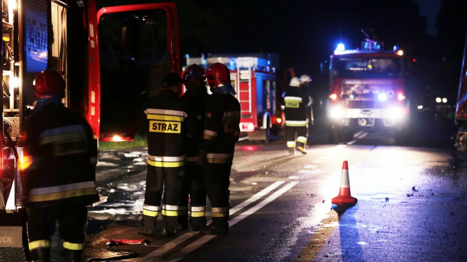 Druh z OSP zginął w wypadku na A4.