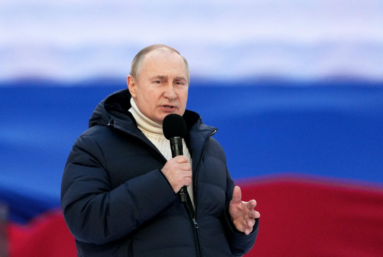 Władimir Putin, dyktator Rosji.