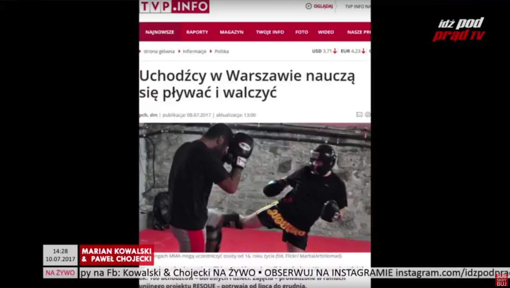 "Kogo oni będą bić? A wszystko za Unijne pieniądze."