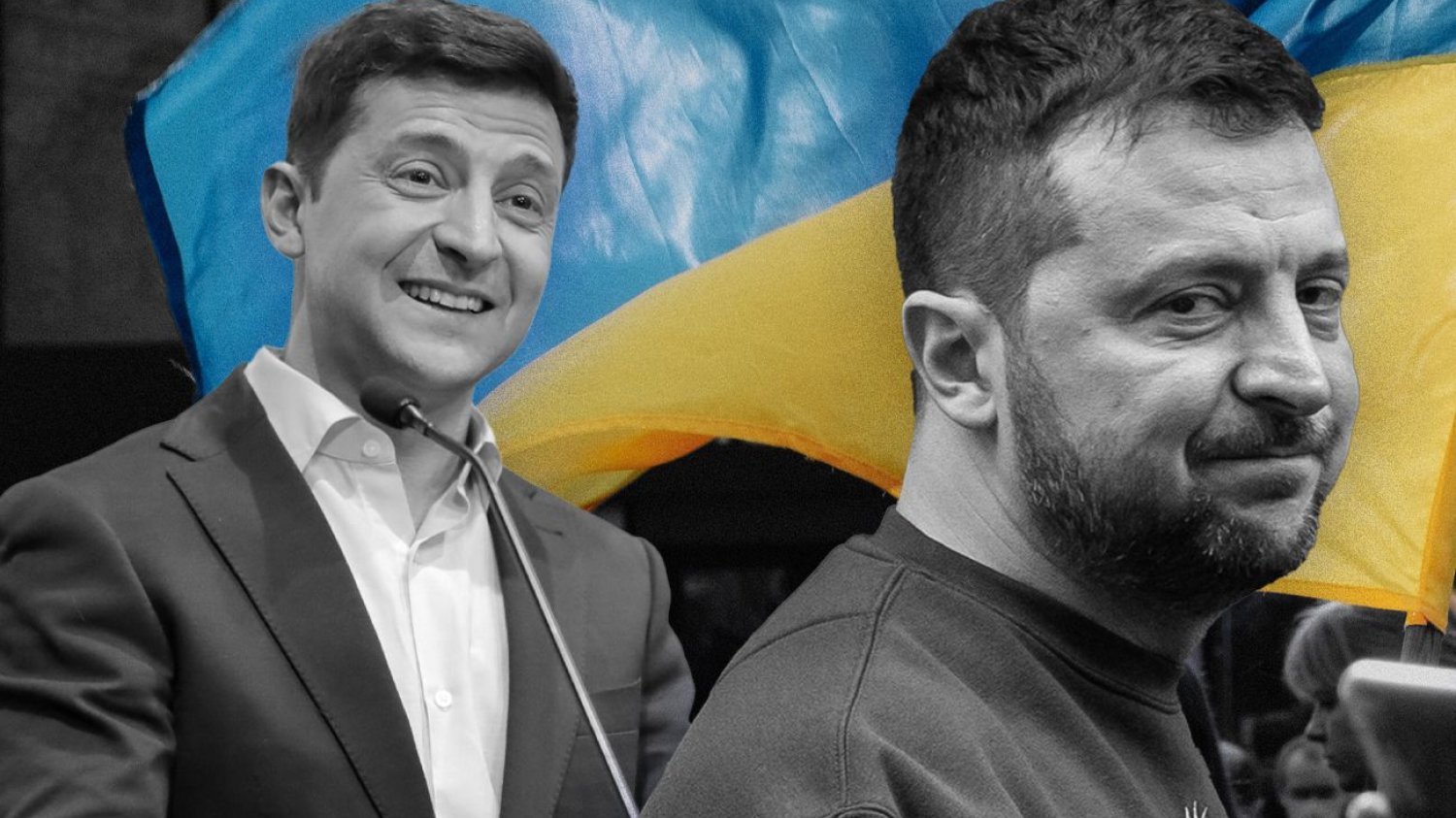 Zełenski przed wojną i teraz. Jak inwazja Rosji zmieniła prezydenta Ukrainy.