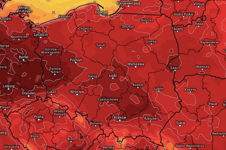 Najbliższe dni zapowiadają się upalnie i burzowo.