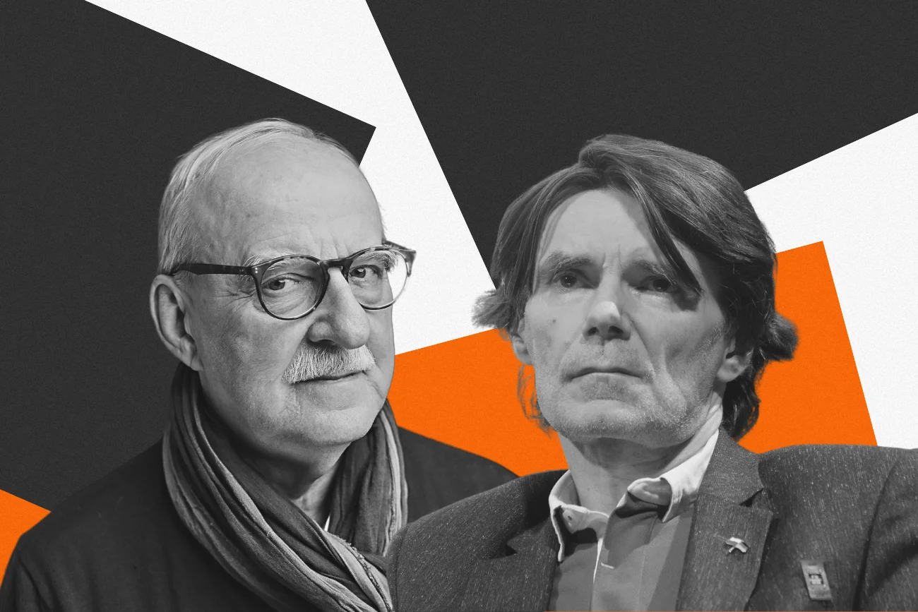 Jacek Pałasiński i prof. Arkadiusz Stempin