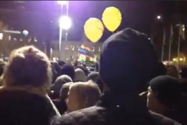 Protest przeciwko PEGIDA w Malmo przyciągnął 4000 ludzi