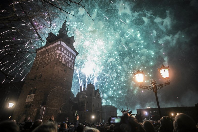 Tak Nowy Rok witano w Gdańsku.
