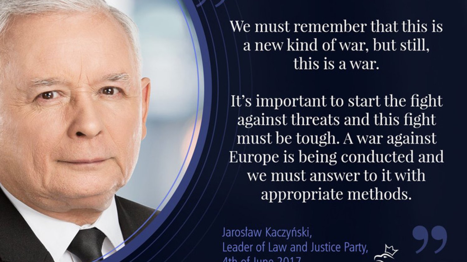 PiS zaczyna tłumaczyć wypowiedzi Jarosława Kaczyńskiego na język angielski. Z jego geniuszem politycznym może zapoznać się teraz nie tylko Europa, ale i cały świat.