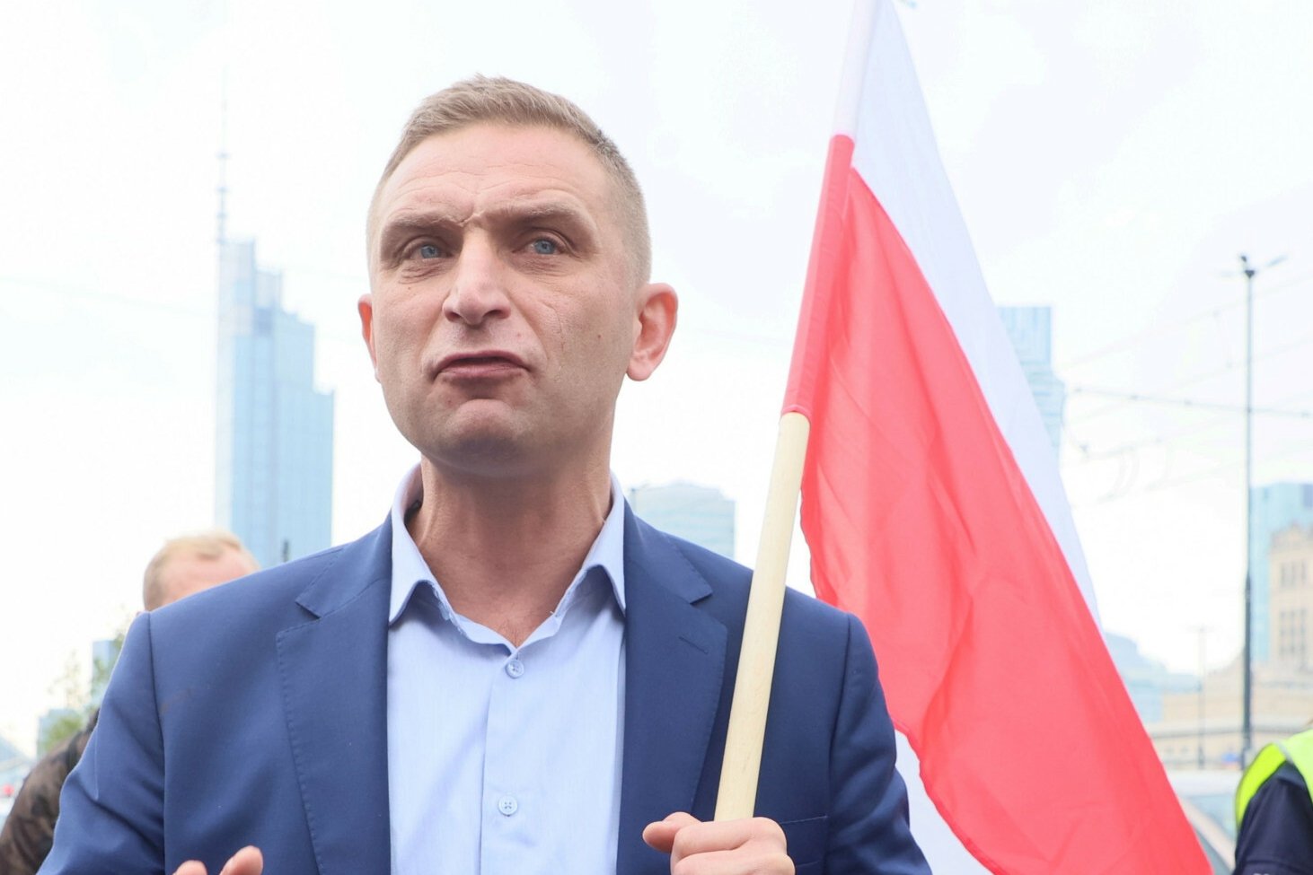 Bąkiewicz skomentował film Holland. Nawiązał do bitwy pod Grunwaldem.