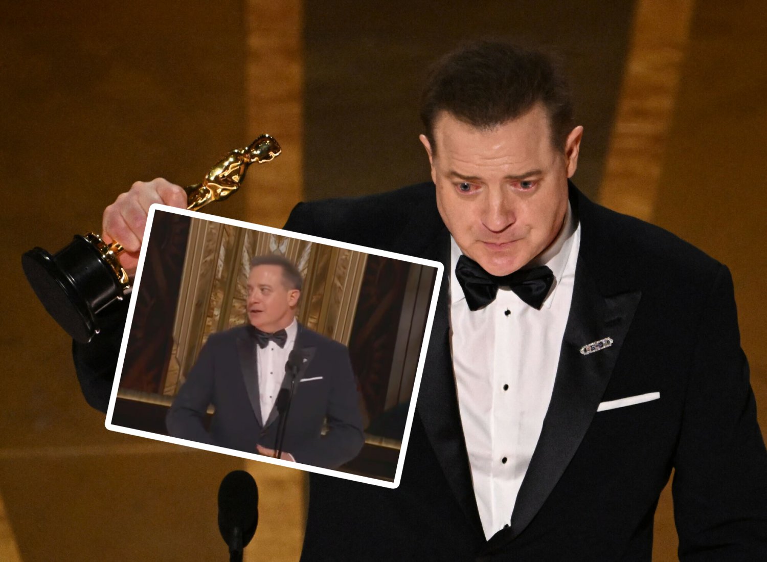 Brendan Fraser otrzymał Oscara dla najlepszego aktora