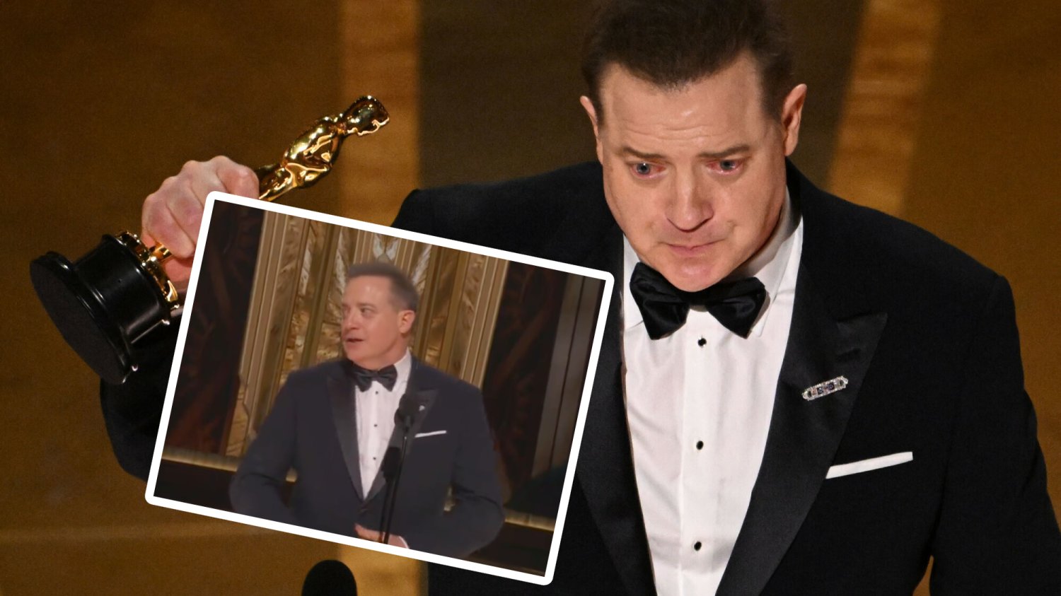 Brendan Fraser otrzymał Oscara dla najlepszego aktora