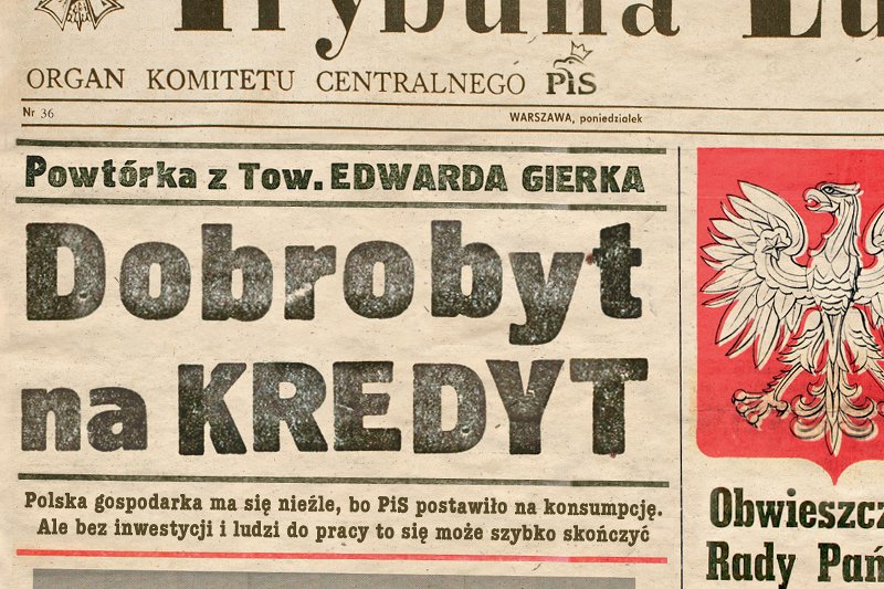 Tygodnik "Newsweek" opisuje podobieństwa między Polską lat 70. i obecnie, przestrzegając, czym może się to skończyć.