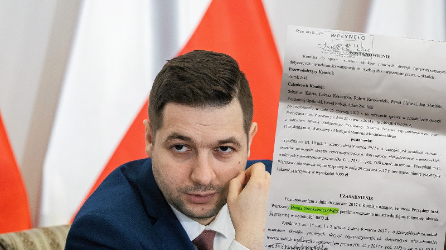 Patryk Jaki wydał postanowienia o karze grzywny dla prezydenta m.st. Warszawy na łączną kwotę 12 tysięcy złotych. Problem w tym, że postanowienia są źle napisane.