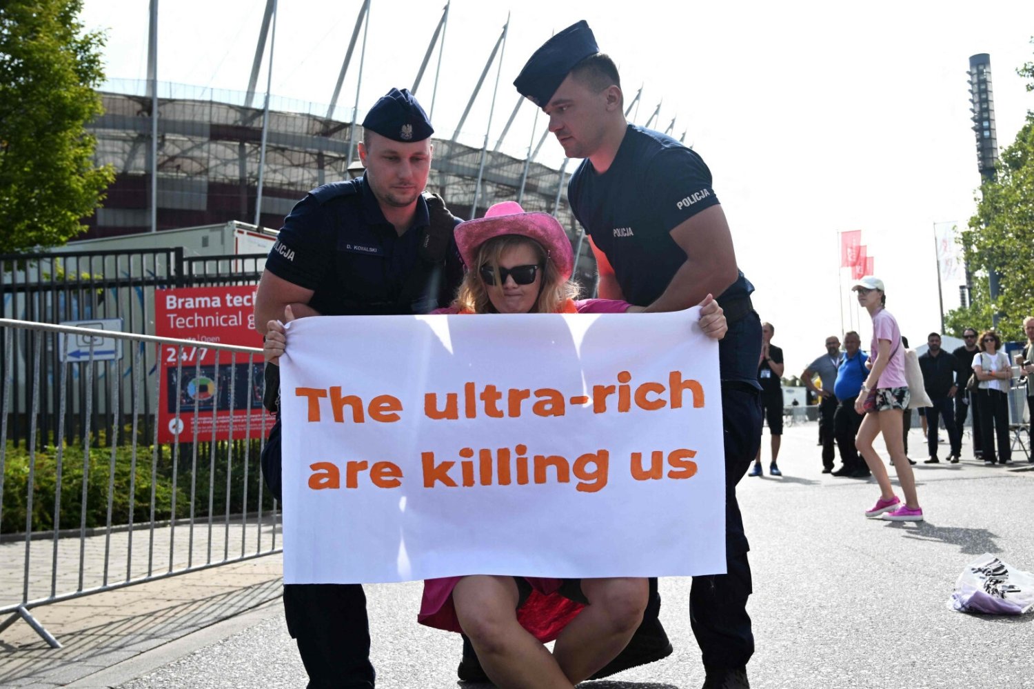 Ostatnie Pokolenie ośmieszyło się tą akcją. Tak "zablokowali" Taylor Swift.