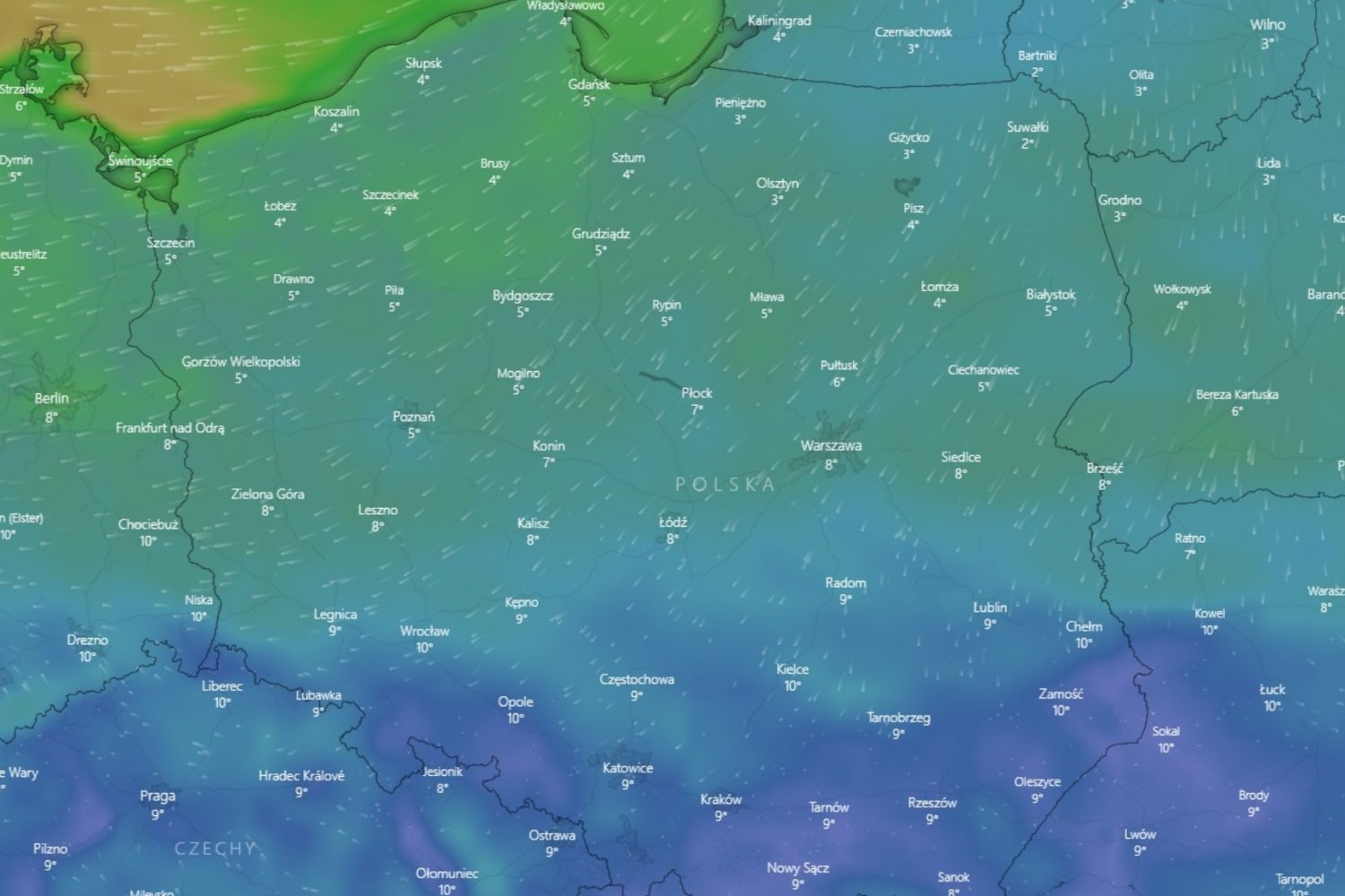 Do Polski nadchodzi ochłodzenie.