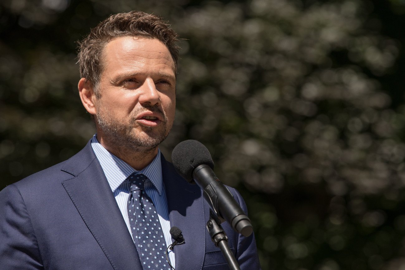 Prezydent Warszawy Rafał Trzaskowski