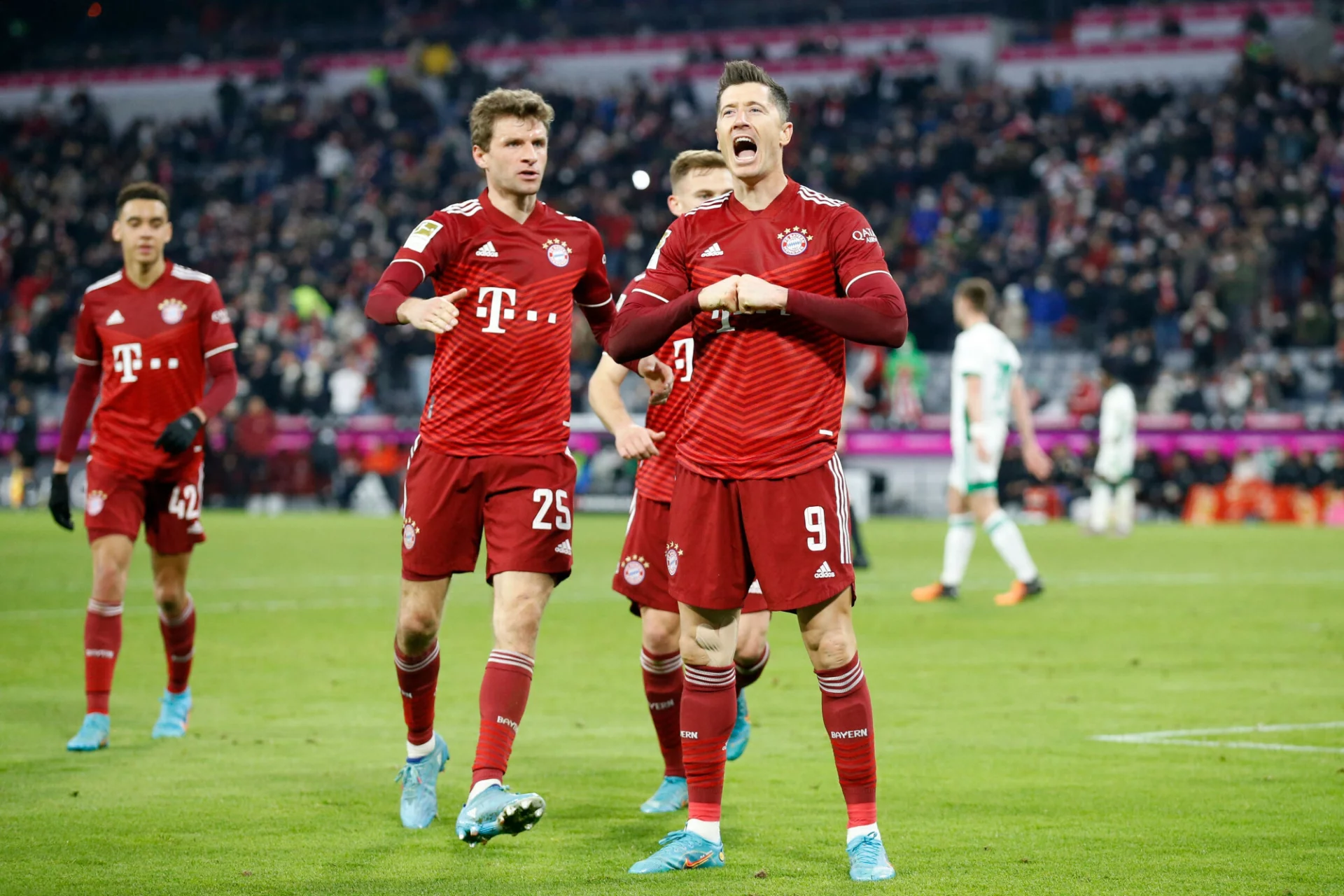 Bayern Monachium rozbił Union Berlin, a Robert Lewandowski trafił dwa razy do siatki