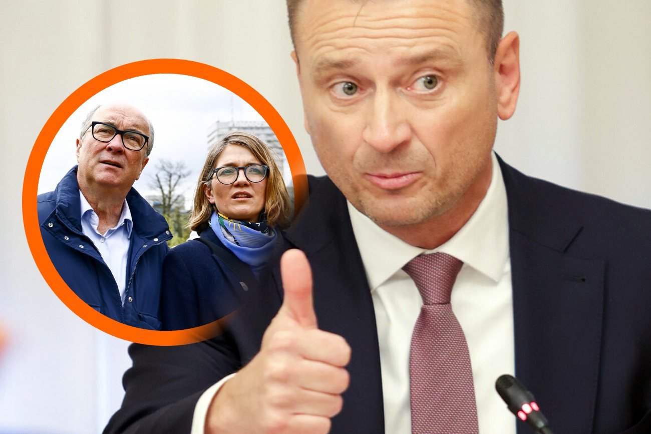 Sławomir Nitras z KO oraz Włodzimierz Czarzasty i Magdalena Biejat z Lewicy.