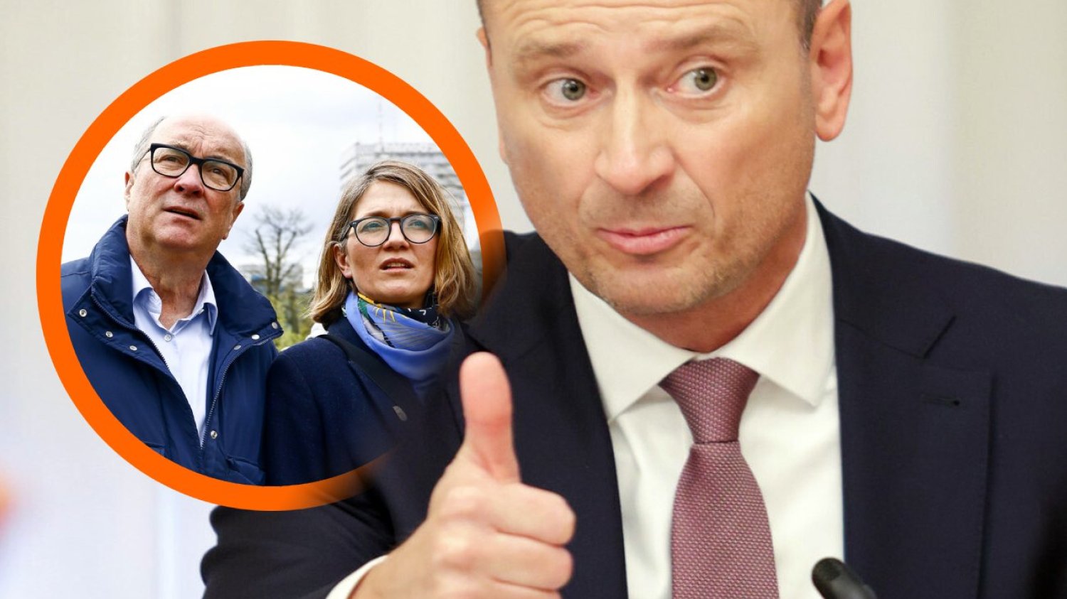 Sławomir Nitras z KO ma dla Lewicy pewną radę Sławomir Nitras z KO oraz Włodzimierz Czarzasty i Magdalena Biejat z Lewicy.