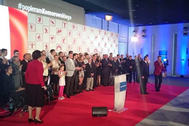 Prezydent Bronisław Komorowski otrzymał wsparcie od sportowców, którzy dołączyli do jego komitetu poparcia.
