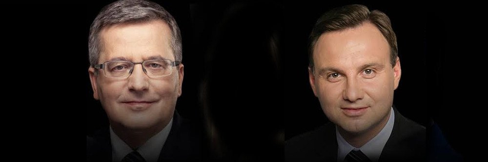 Internetowa "debata" między Bronisławem Komorowskim a Andrzejem Dudą.