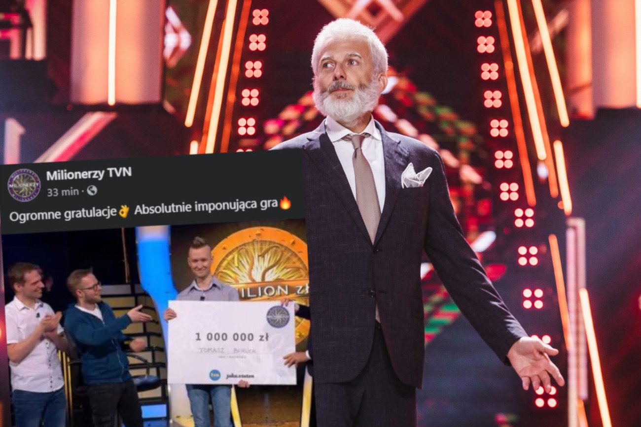 Tomasz Boruch to już siódmy zwycięzca! Znowu padł milion w Milionerach TVN