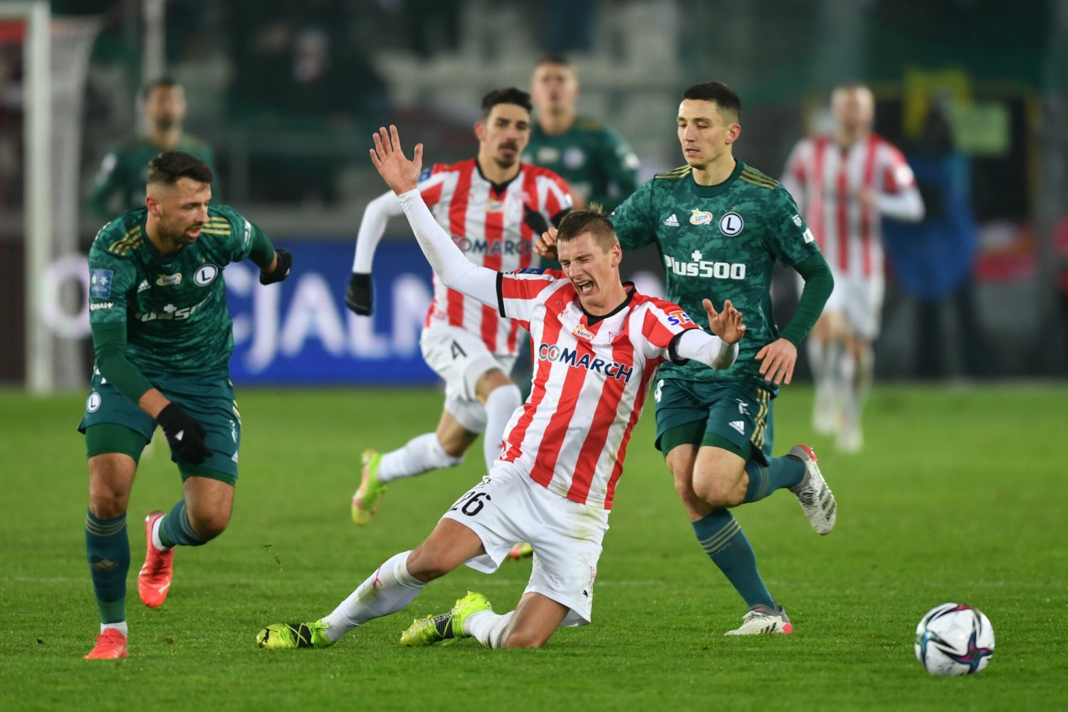 Legia Warszawa przegrała po raz jedenasty w sezonie, tym razem na stadionie Cracovii