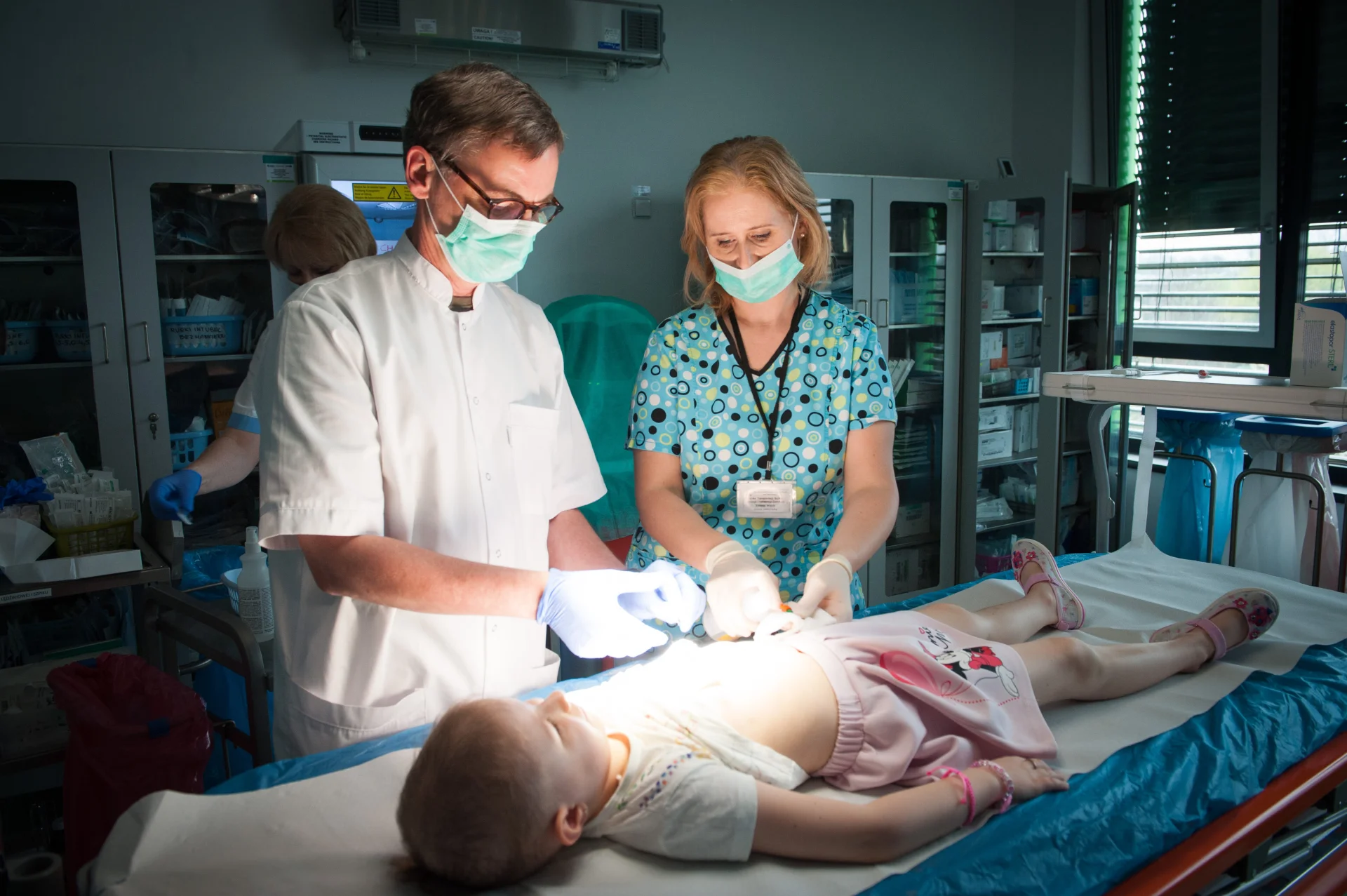 Lekarze Kliniki Onkologii i Hematologii Dziedzięcej Przylądek Nadziei.
