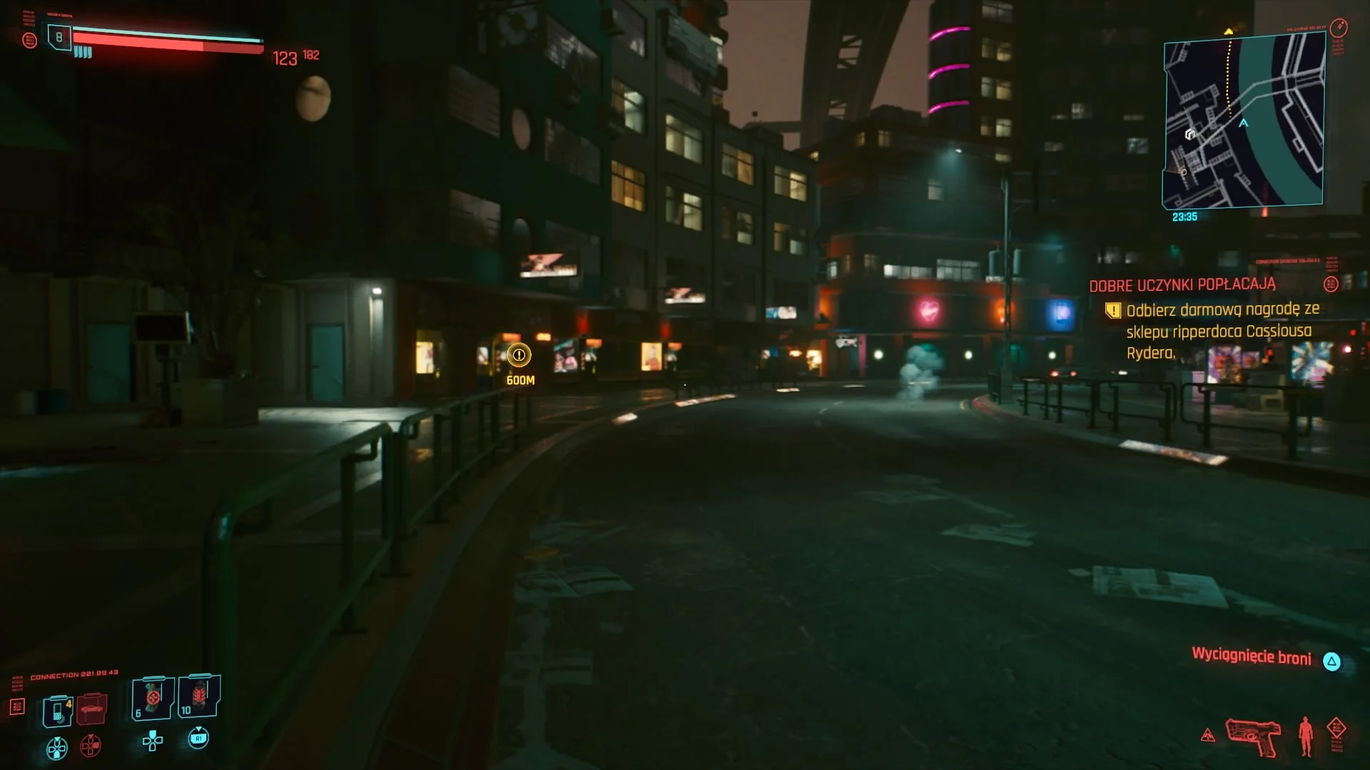 W Night City można naprawdę poczuć się samotnym