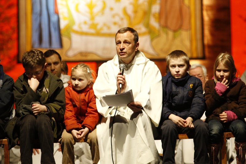 42. Spotkanie Młodych Taizé 2019-2020 odbędzie się we Wrocławiu. Na zdjęciu brat Aloise podczas spotkania w 2009 r. w Poznaniu.