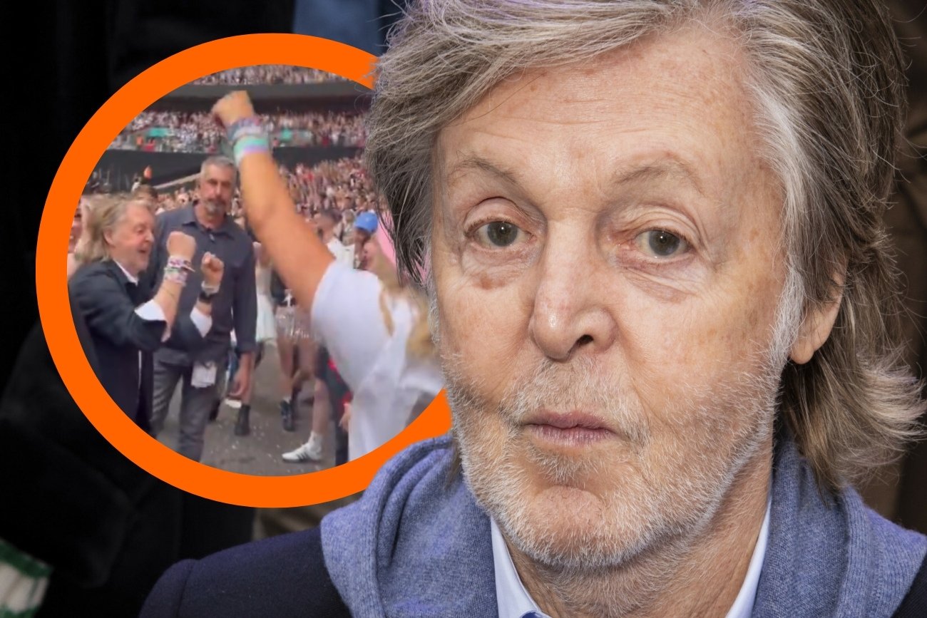 Nagranie z sir Paulem McCartneyem tańczącym z fankami na koncercie Taylor Swift podbija internet!