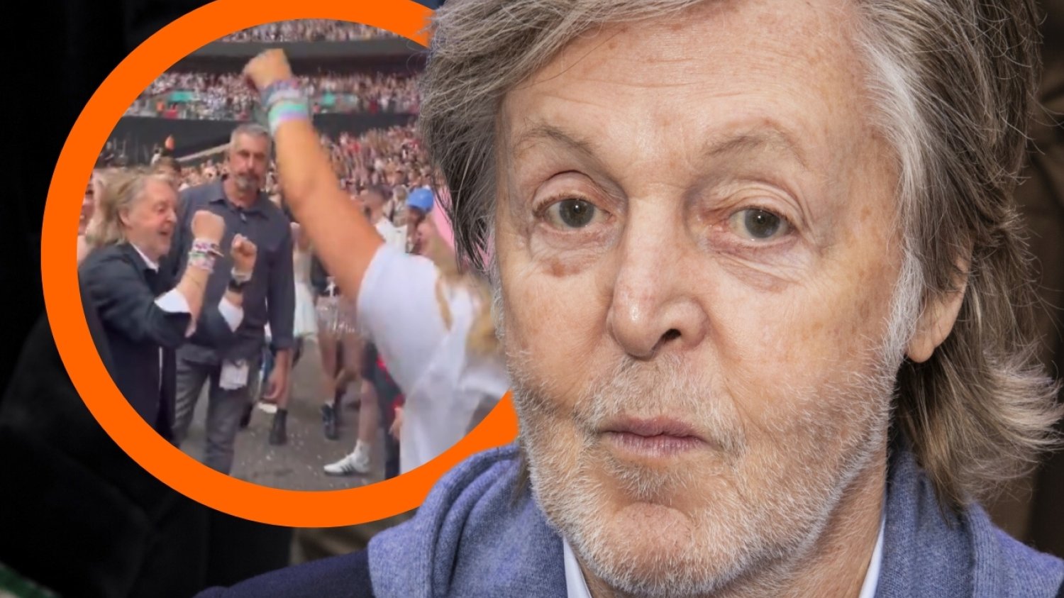 Nagranie z sir Paulem McCartneyem tańczącym z fankami na koncercie Taylor Swift podbija internet! Nagranie z sir Paulem McCartneyem tańczącym z fankami na koncercie Taylor Swift podbija internet!