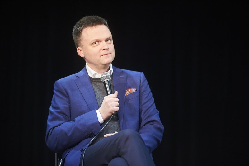 Szymon Hołownia jest kandydatem na prezydenta. Były współprowadzący programu "Mam Talent" w TVN odniósł się do wykształcenia swojego i Andrzeja Dudy.